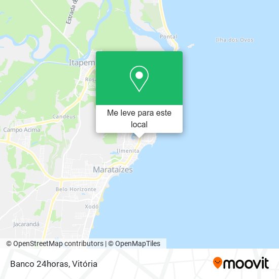 Banco 24horas mapa