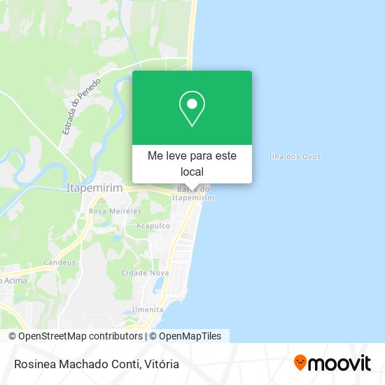 Rosinea Machado Conti mapa