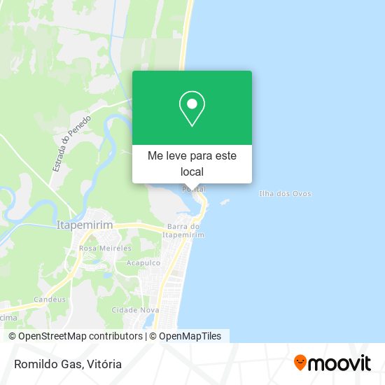 Romildo Gas mapa