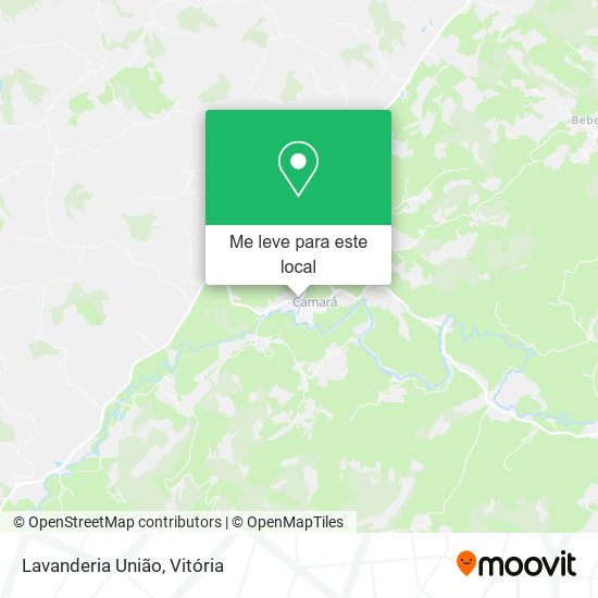 Lavanderia União mapa