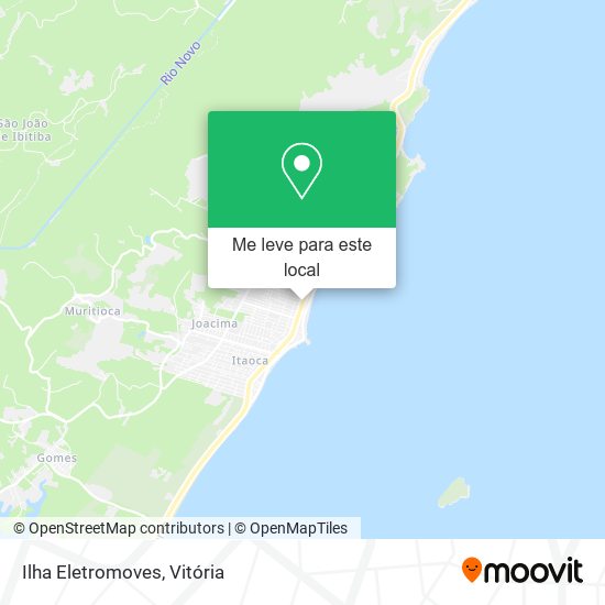 Ilha Eletromoves mapa