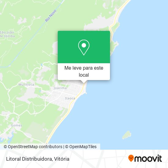 Litoral Distribuidora mapa