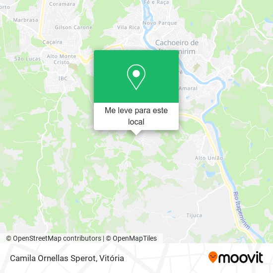 Camila Ornellas Sperot mapa
