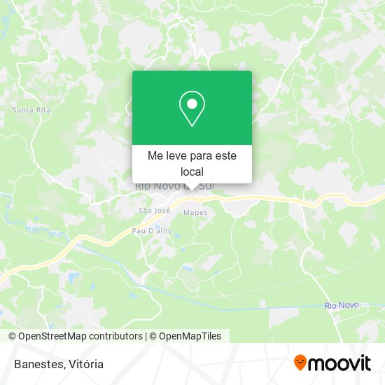 Banestes mapa