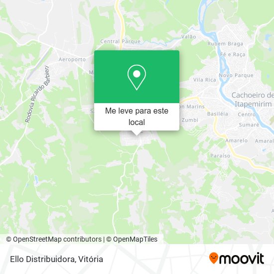 Ello Distribuidora mapa