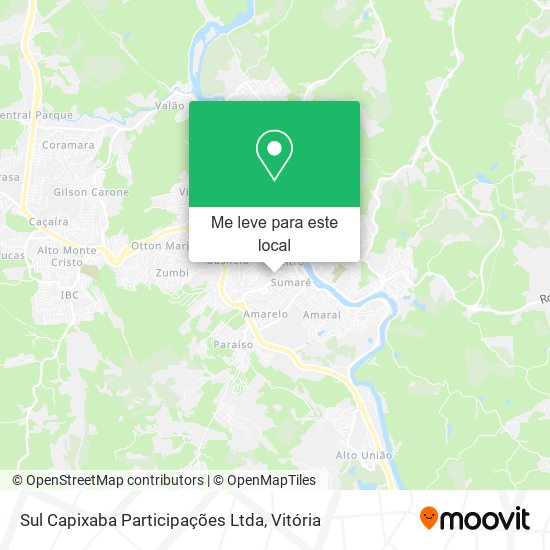 Sul Capixaba Participações Ltda mapa