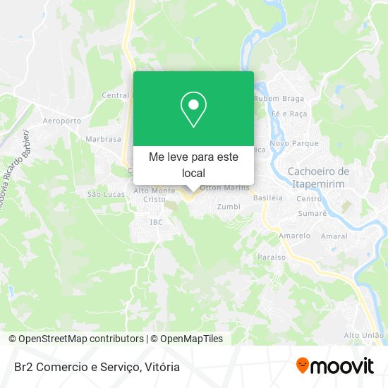 Br2 Comercio e Serviço mapa