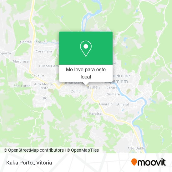 Kaká Porto. mapa