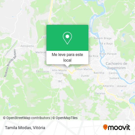 Tamila Modas mapa
