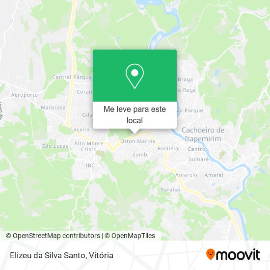 Elizeu da Silva Santo mapa