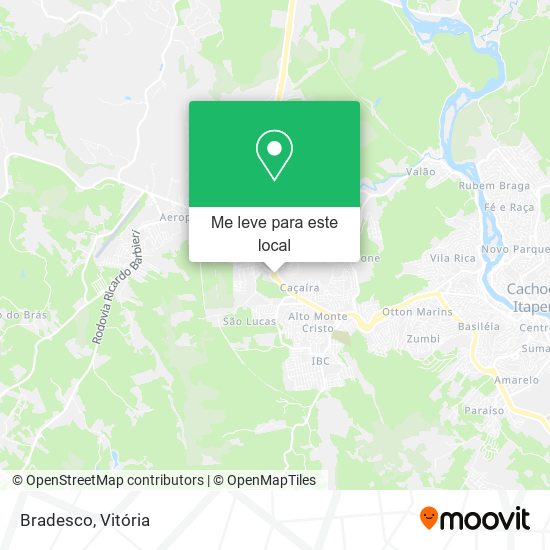 Bradesco mapa