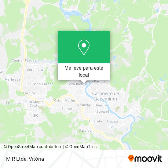 M R Ltda mapa