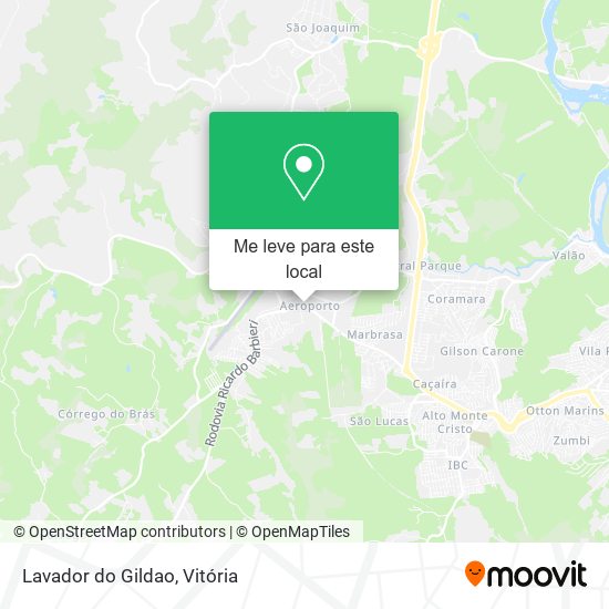 Lavador do Gildao mapa