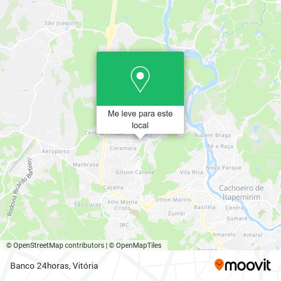 Banco 24horas mapa
