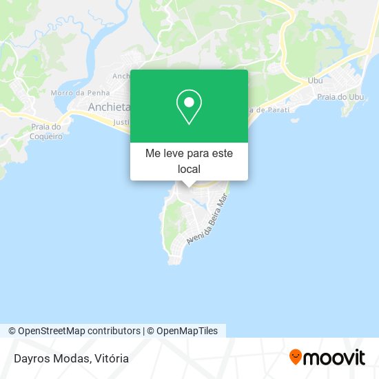 Dayros Modas mapa