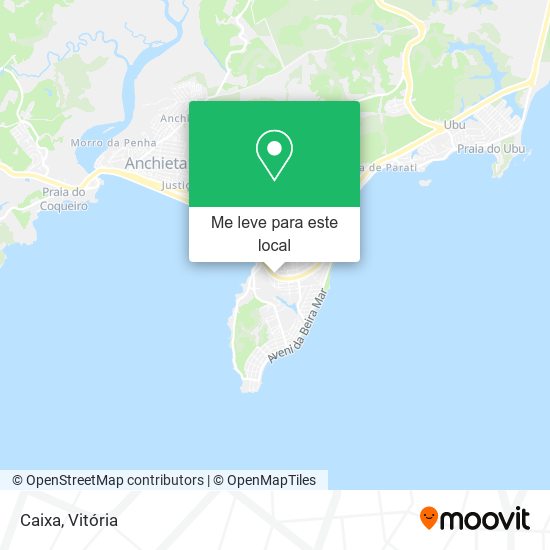 Caixa mapa