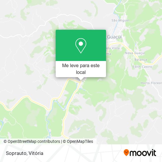 Soprauto mapa