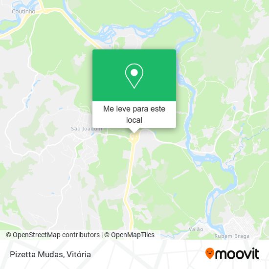 Pizetta Mudas mapa