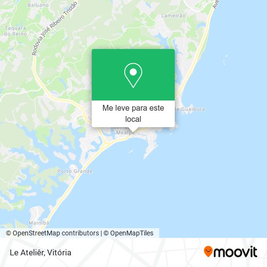 Le Ateliêr mapa