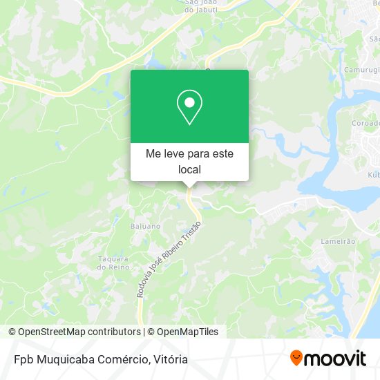 Fpb Muquicaba Comércio mapa