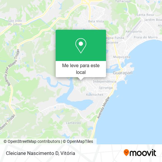 Cleiciane Nascimento D mapa