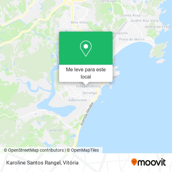 Karoline Santos Rangel mapa
