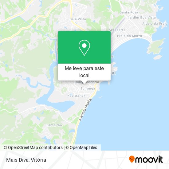 Mais Diva mapa