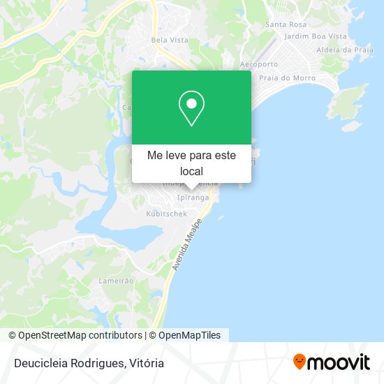 Deucicleia Rodrigues mapa