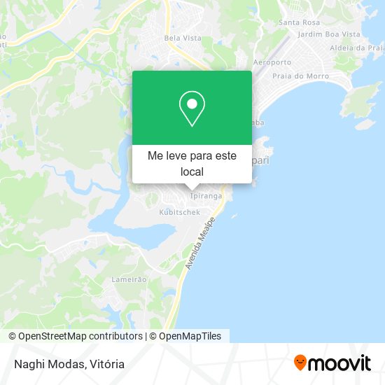 Naghi Modas mapa