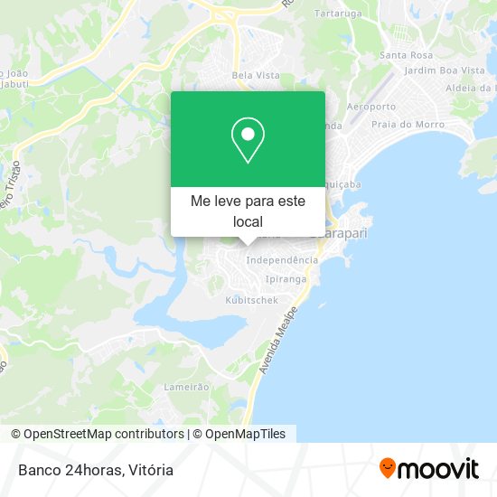 Banco 24horas mapa
