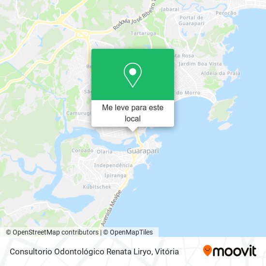 Consultorio Odontológico Renata Liryo mapa