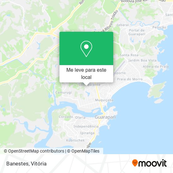 Banestes mapa