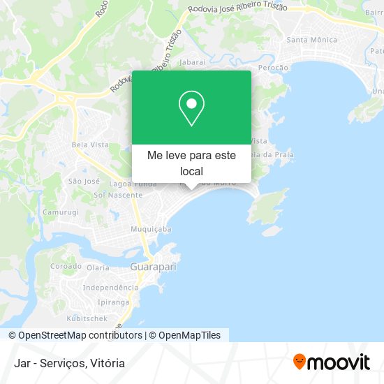 Jar - Serviços mapa