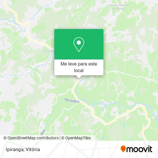 Ipiranga mapa