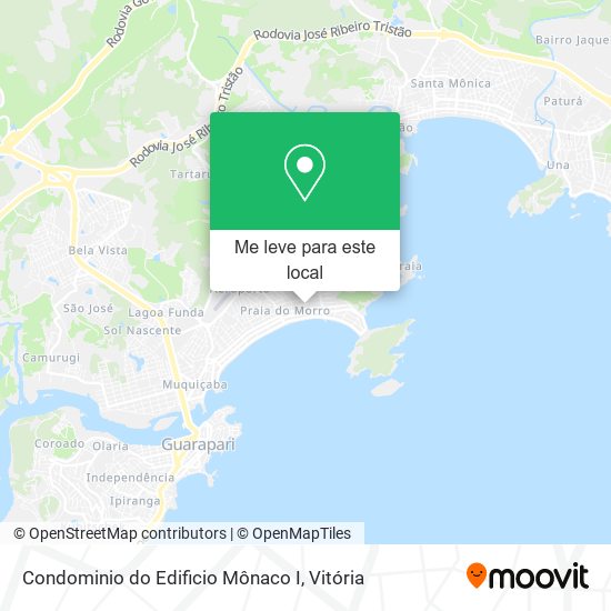 Condominio do Edificio Mônaco I mapa