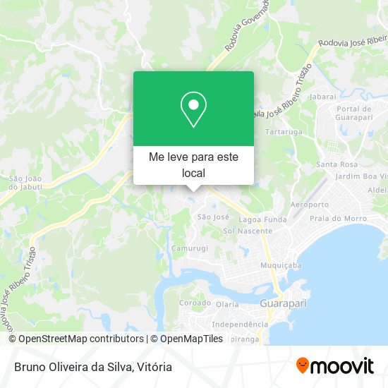Bruno Oliveira da Silva mapa