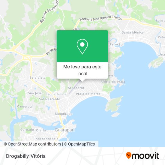 Drogabilly mapa