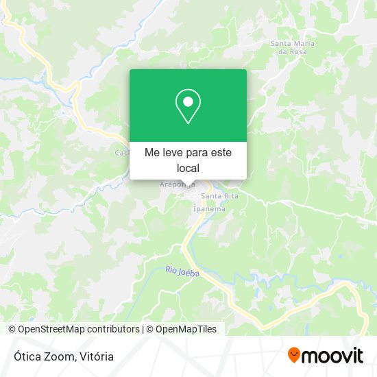 Ótica Zoom mapa