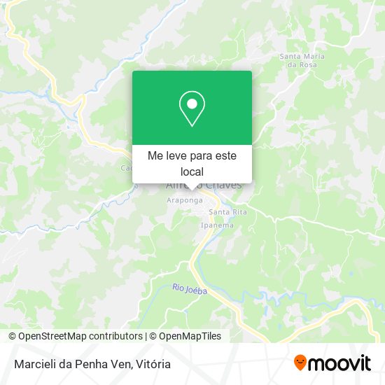 Marcieli da Penha Ven mapa