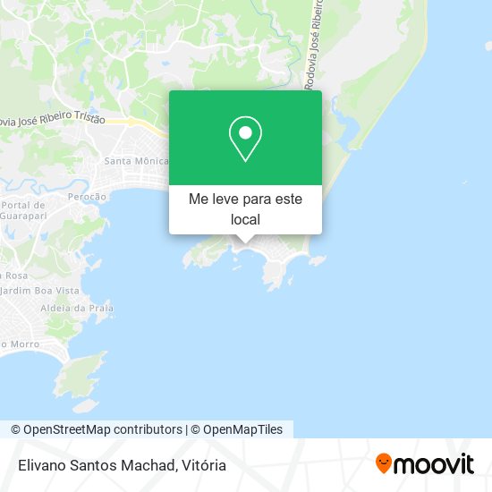 Elivano Santos Machad mapa