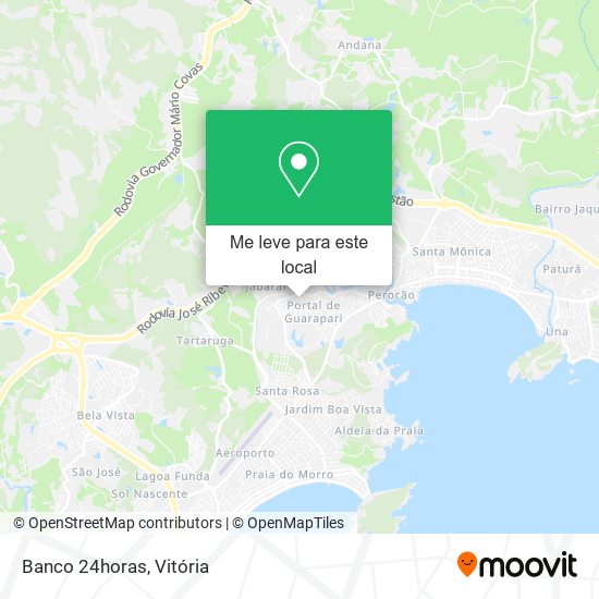 Banco 24horas mapa
