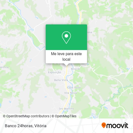Banco 24horas mapa
