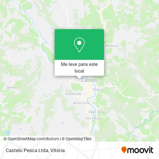 Castelo Pesca Ltda mapa
