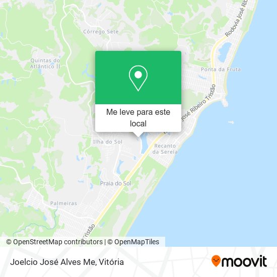 Joelcio José Alves Me mapa
