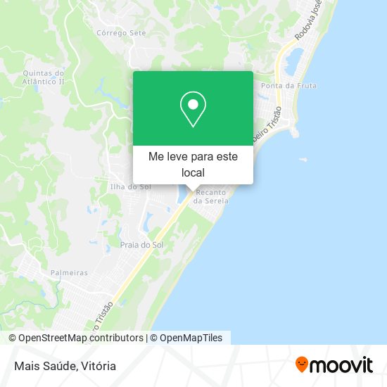 Mais Saúde mapa