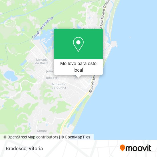 Bradesco mapa