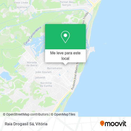Raia Drogasil Sá mapa