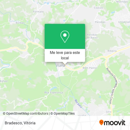 Bradesco mapa
