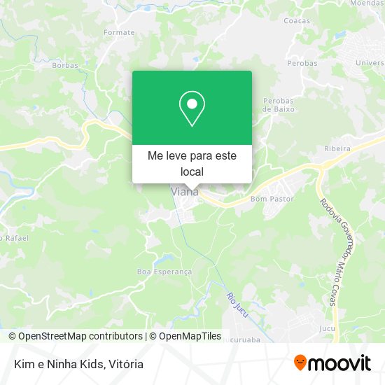 Kim e Ninha Kids mapa