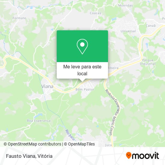 Fausto Viana mapa